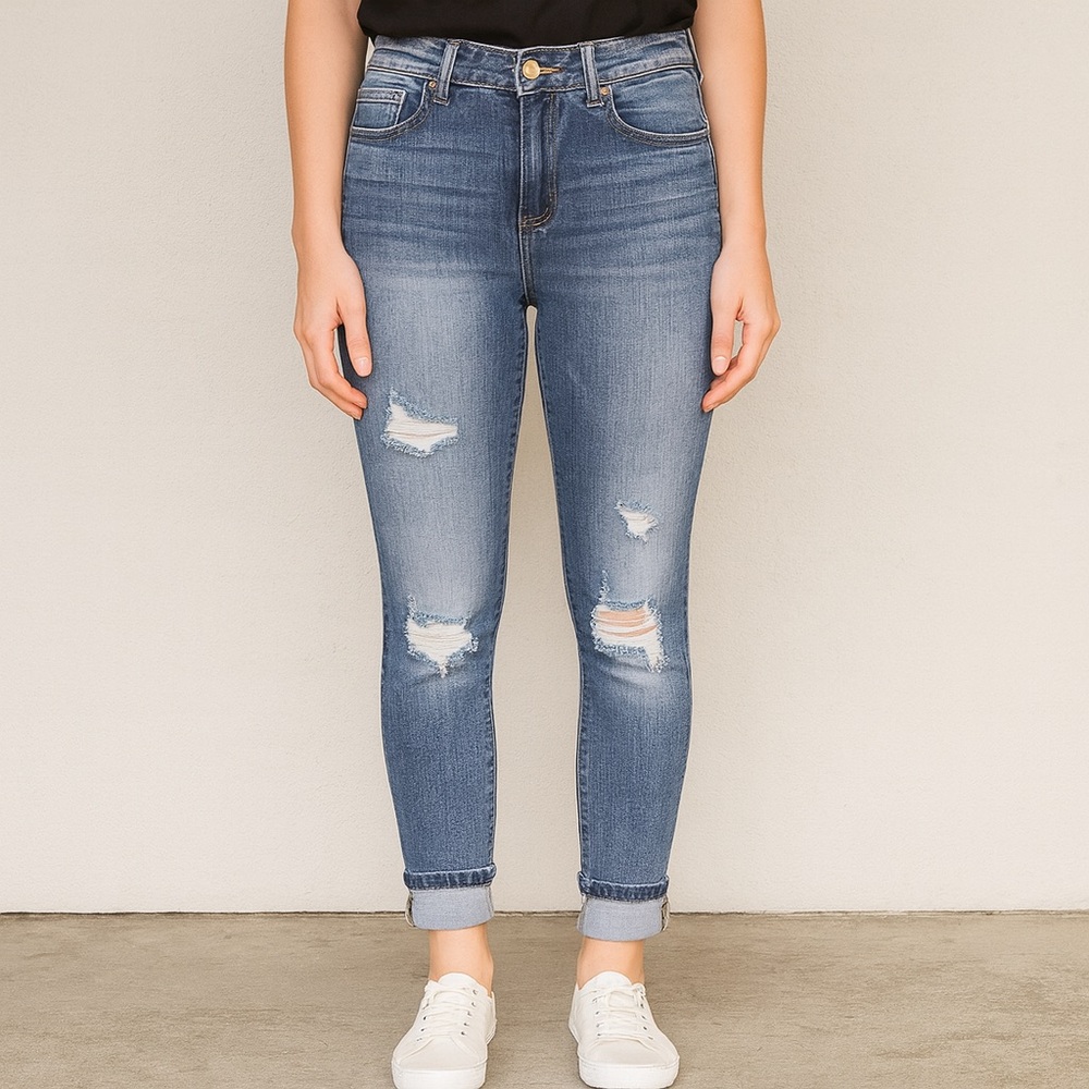 Judy Blue High Waist Skinny Distressed Jeans Women’s 9/29 NWT II
